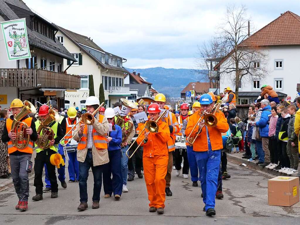 Impressionen vom Fasnachtsumzug in Oberried