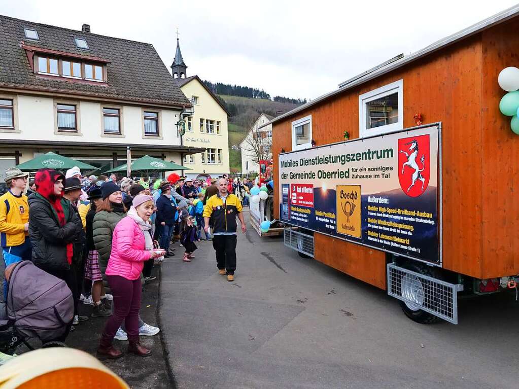 Impressionen vom Fasnachtsumzug in Oberried