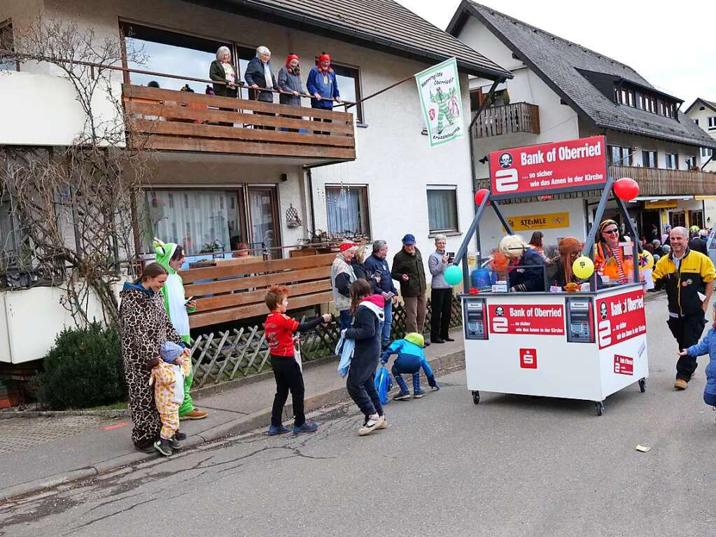 Impressionen vom Fasnachtsumzug in Oberried