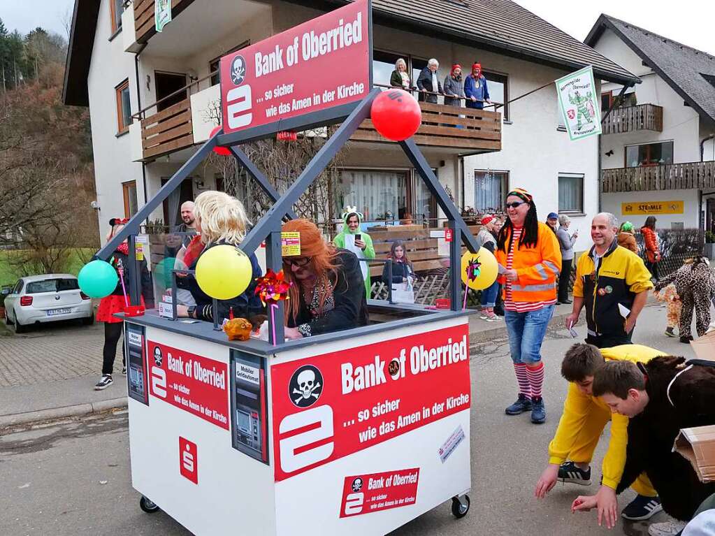 Impressionen vom Fasnachtsumzug in Oberried