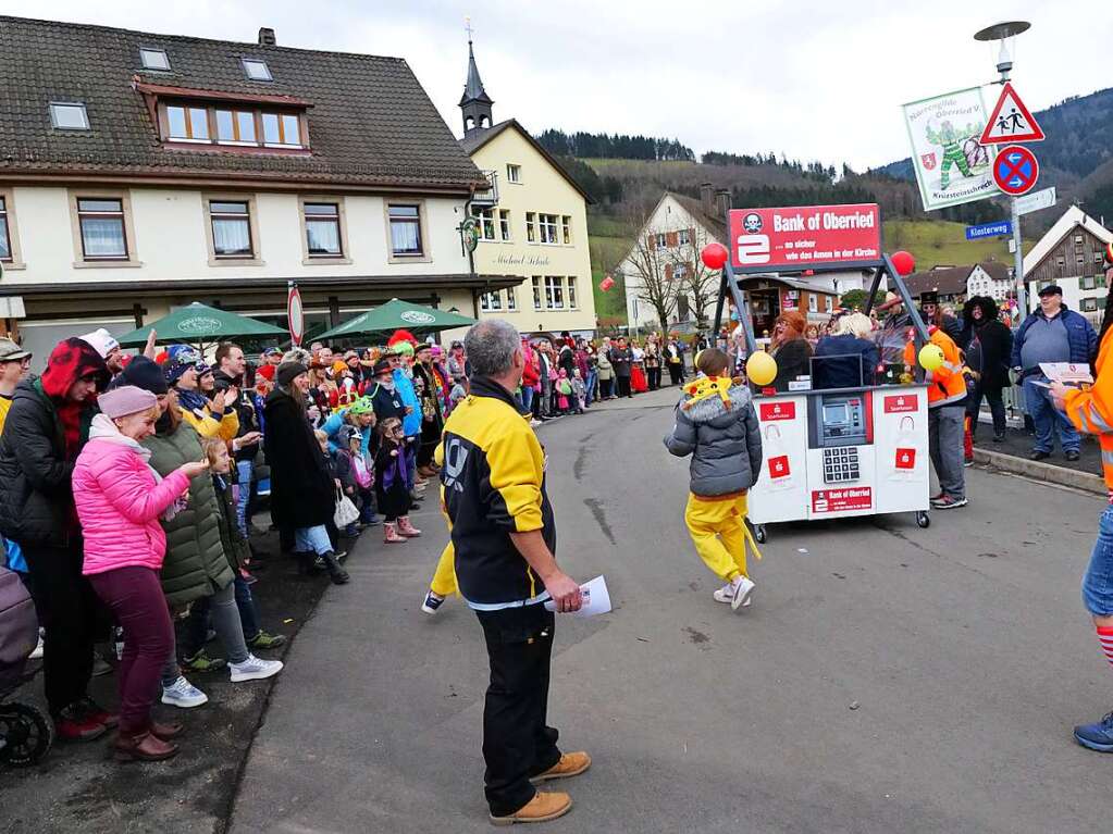 Impressionen vom Fasnachtsumzug in Oberried