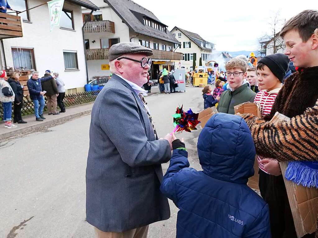 Impressionen vom Fasnachtsumzug in Oberried