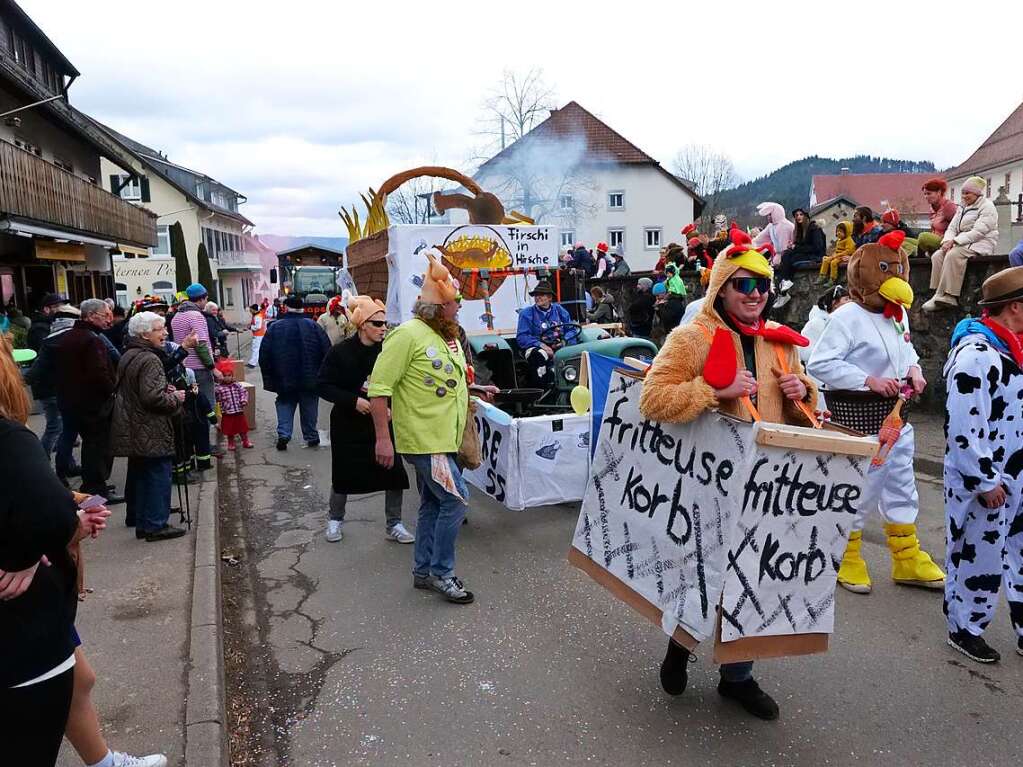 Impressionen vom Fasnachtsumzug in Oberried