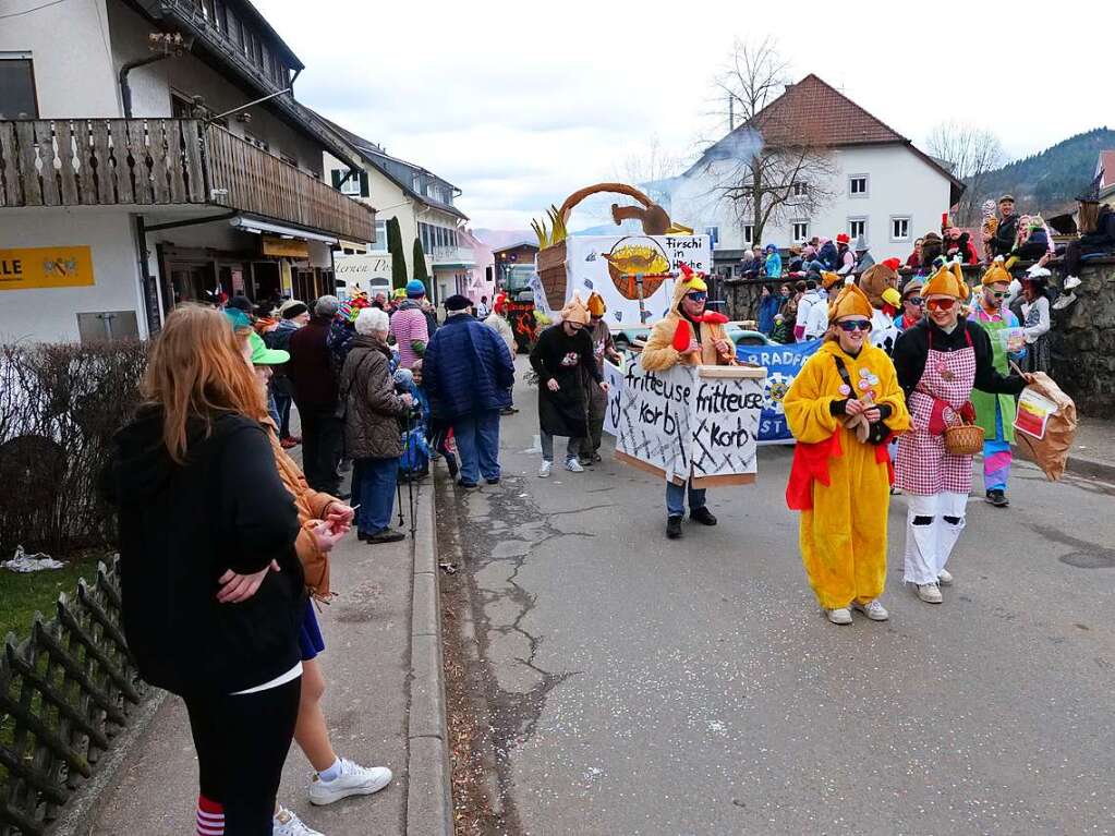 Impressionen vom Fasnachtsumzug in Oberried