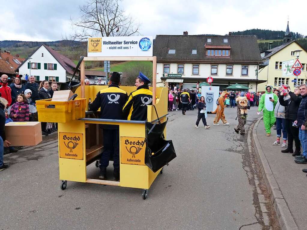 Impressionen vom Fasnachtsumzug in Oberried