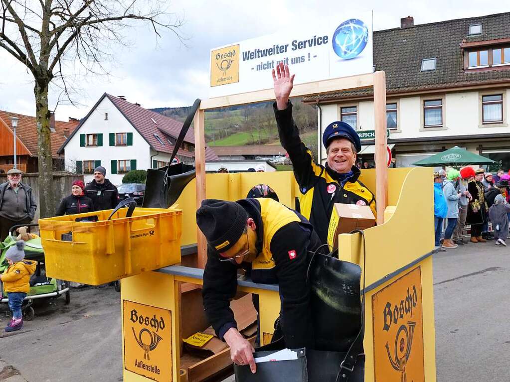 Impressionen vom Fasnachtsumzug in Oberried