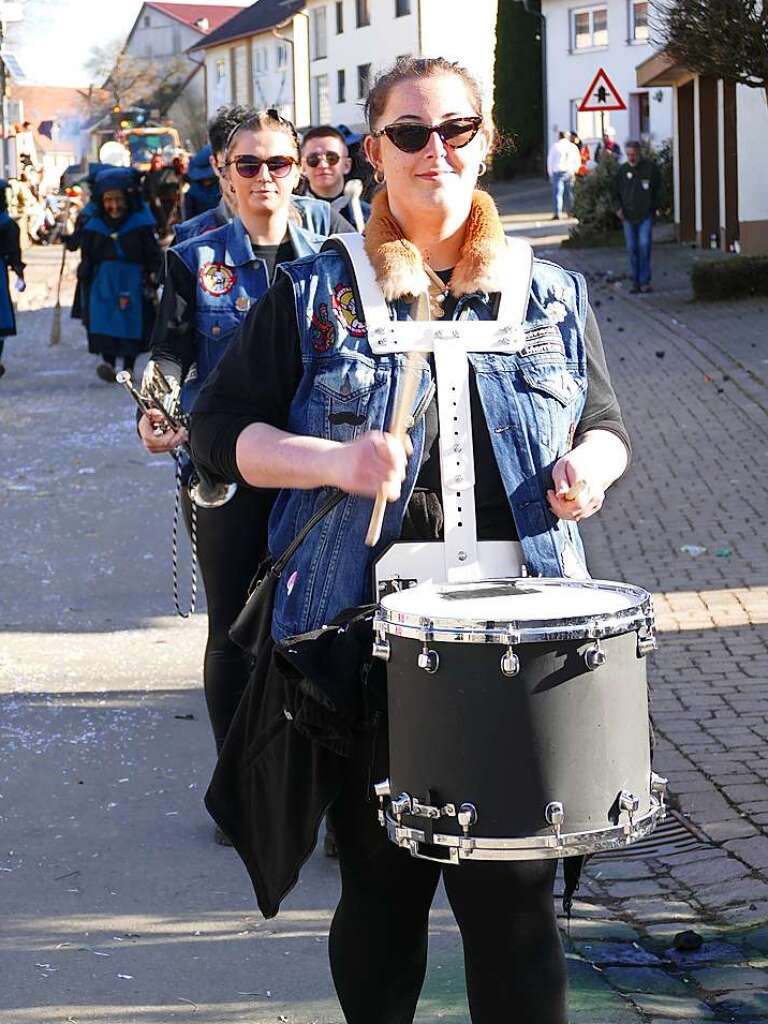 Hoch her geht es beim Ewattinger Umzug.