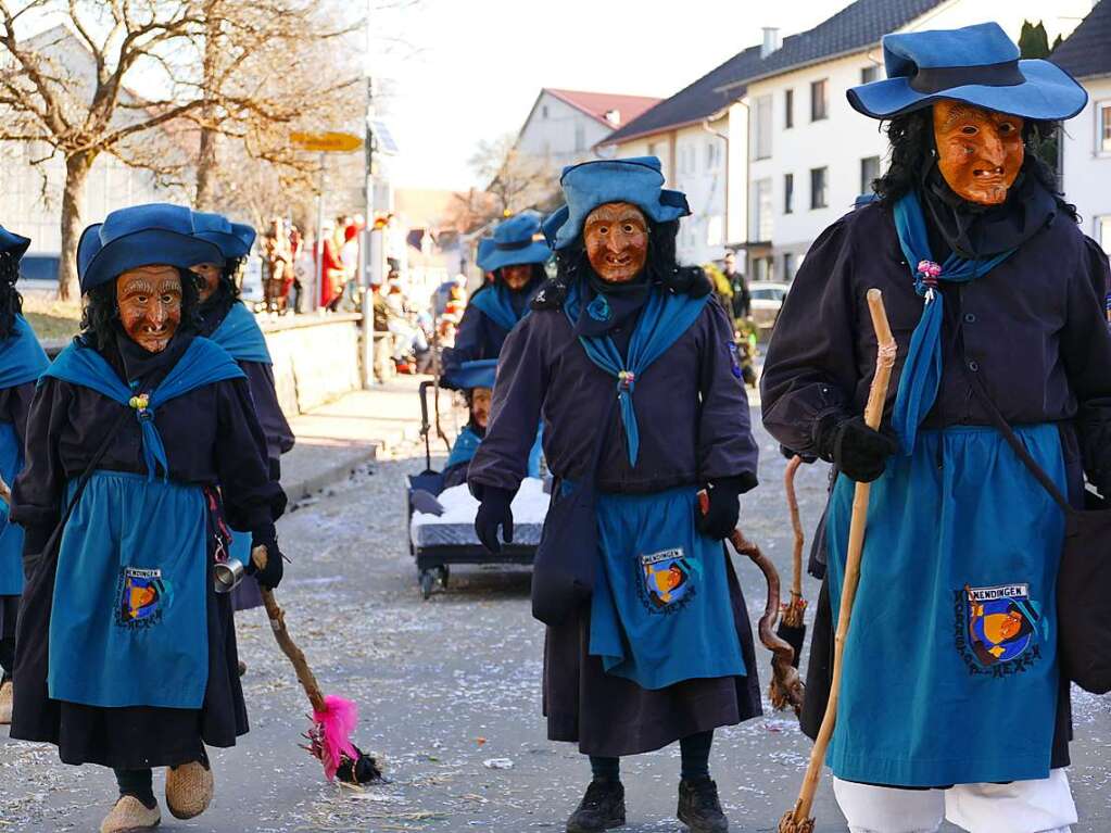 Hoch her geht es beim Ewattinger Umzug.