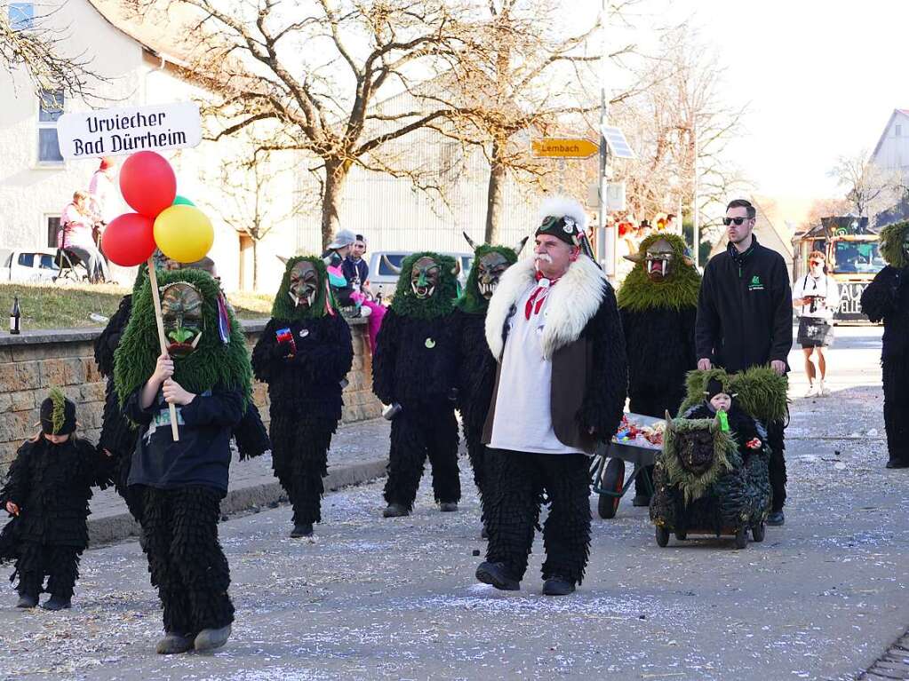 Hoch her geht es beim Ewattinger Umzug.