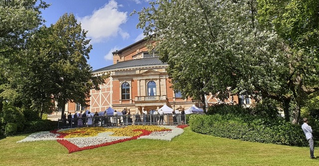 Das Festspielhaus auf dem Bayreuther Grnen Hgel  | Foto: Alexander Dick