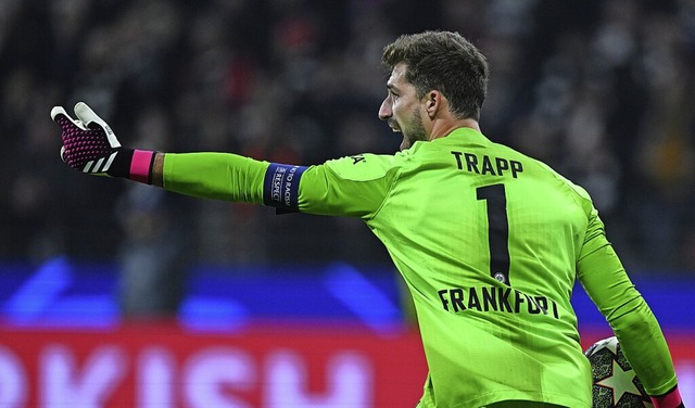 &#8222;Wir sind in der Lage, das zu dr...onalkeeper Kevin Trapp nach dem Spiel.  | Foto: Arne Dedert (dpa)