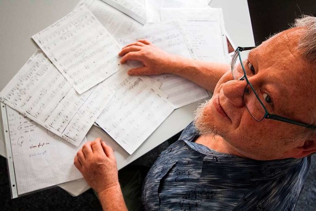 Frank Goos bereitet eine dreiteilige Konzertreihe fr Emmendingen vor.  | Foto: Patrik Mller