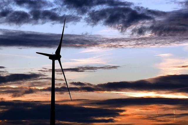 Auch in Bollschweil knnten sich in Zukunft Windrder drehen.  | Foto: Karl-Josef Hildenbrand (dpa)