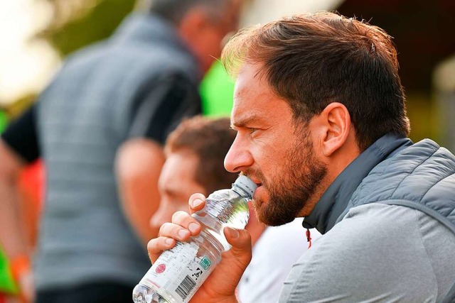 Bernhard Wiesler und der Bahlinger SC ...mstag im Pokal gegen den FC Villingen.  | Foto: Claus G. Stoll