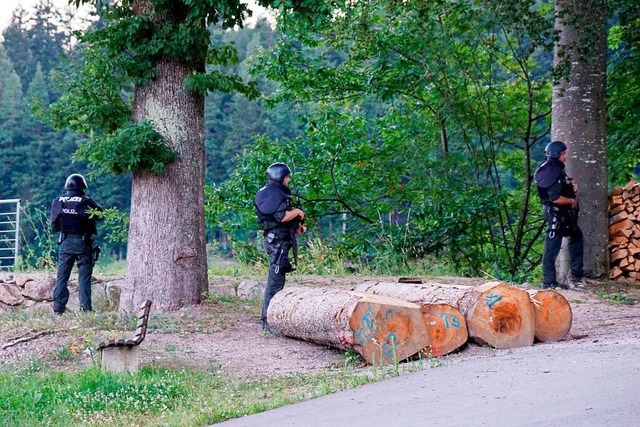 Mit einem Groaufgebot suchte die Polizei im Sommer 2020 nach Yves R.  | Foto: Sven Kohls, SDMG (dpa)