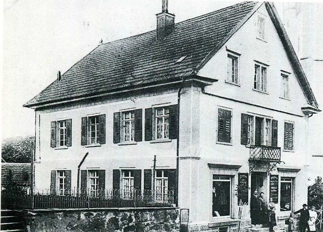 Villa Wangler um 1920  | Foto: Archiv Roland Weis