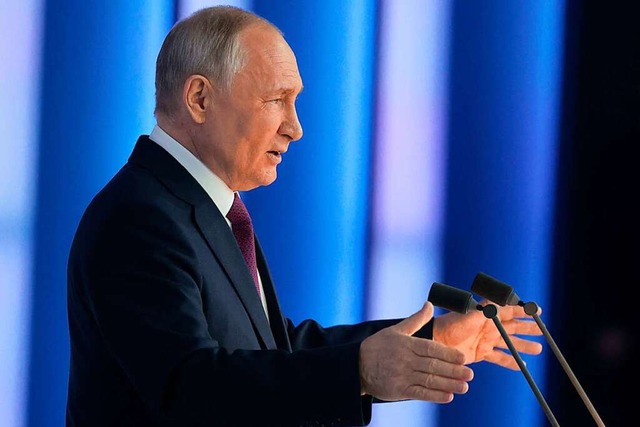 Putin: &#8222;Ich glaube nicht daran, dass man nie lgen kann.&#8220;  | Foto: MIKHAIL METZEL (AFP)