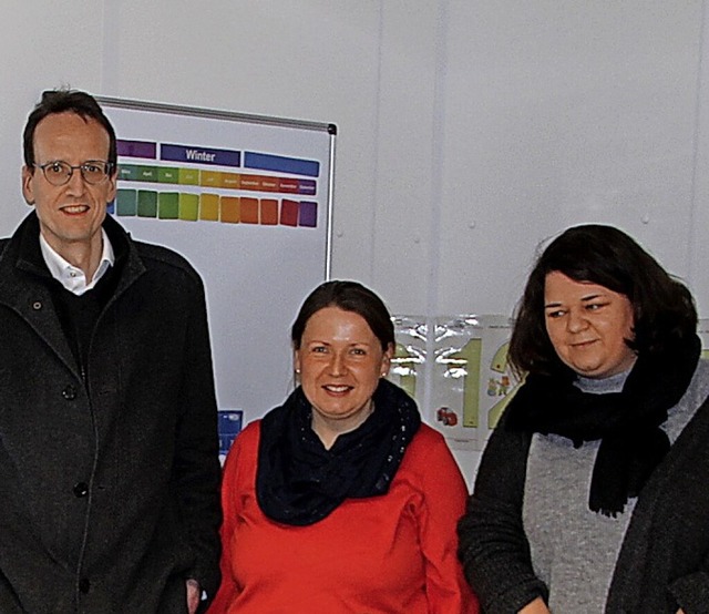 Jens Hugenschmidt, Isabella Zimmer und  Valerie Pfeifer (von links)  | Foto: Rolf-Dieter Kanmacher