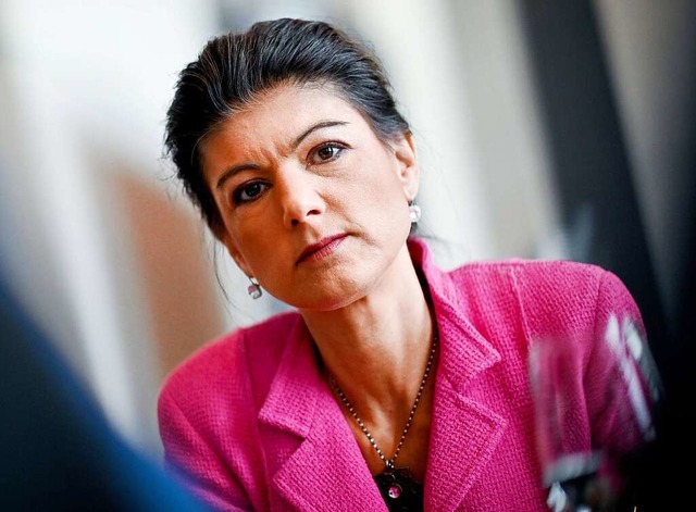 Umstrittene Linken-Politikerin: Sahra Wagenknecht  | Foto: Britta Pedersen (dpa)