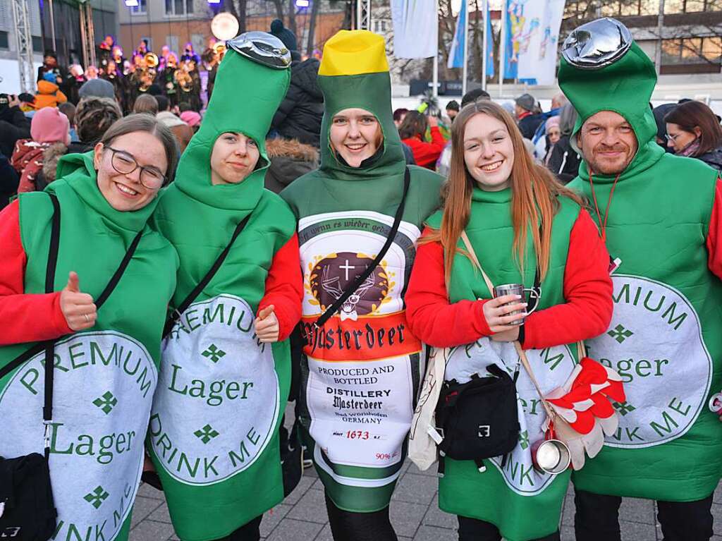 Guggenmonster und Schopffasnacht – so war der Buurefasnachtssamstag in Weil am Rhein.