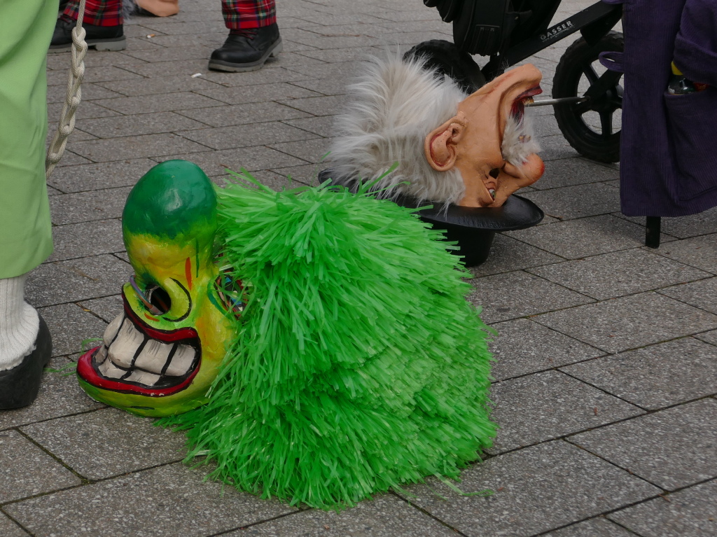 Guggenmonster und Schopffasnacht – so war der Buurefasnachtssamstag in Weil am Rhein.