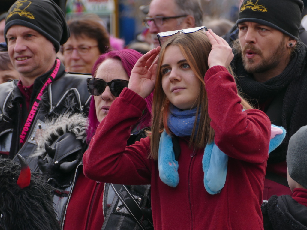 Guggenmonster und Schopffasnacht – so war der Buurefasnachtssamstag in Weil am Rhein.