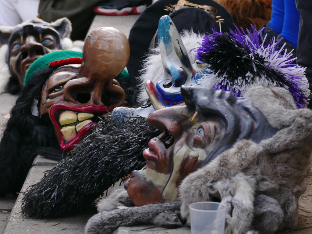 Guggenmonster und Schopffasnacht – so war der Buurefasnachtssamstag in Weil am Rhein.