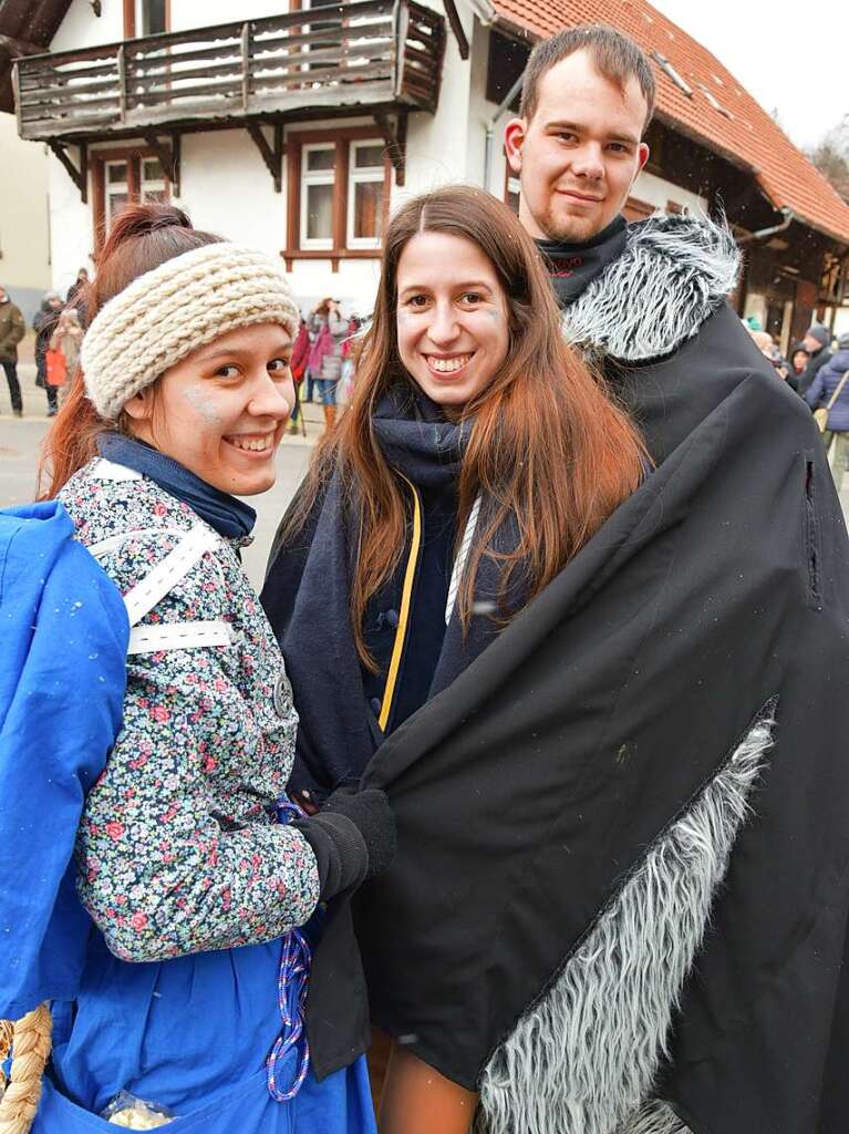 Mehr als 500 Teilnehmer waren beim Buurefasnachtsumzug in Neuenweg dabei.