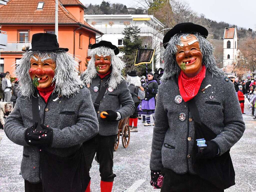 Am Sonntag hatten die Narren Vorfahrt in Weil am Rhein.