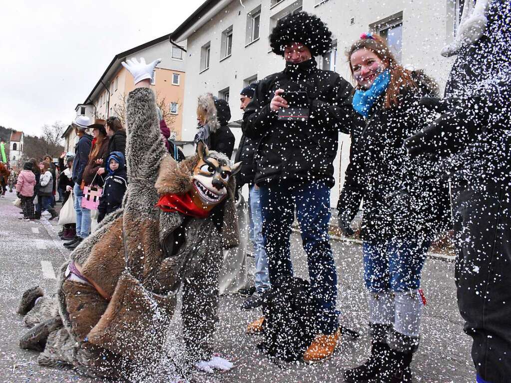 Am Sonntag hatten die Narren Vorfahrt in Weil am Rhein.