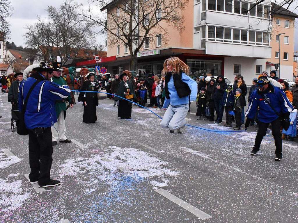 Am Sonntag hatten die Narren Vorfahrt in Weil am Rhein.