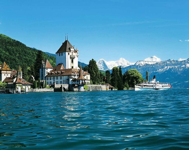 Fjordsee am nrdlichen Alpenrand: der Thunersee  | Foto: Schweiz Tourismus, Christof Sonderegger