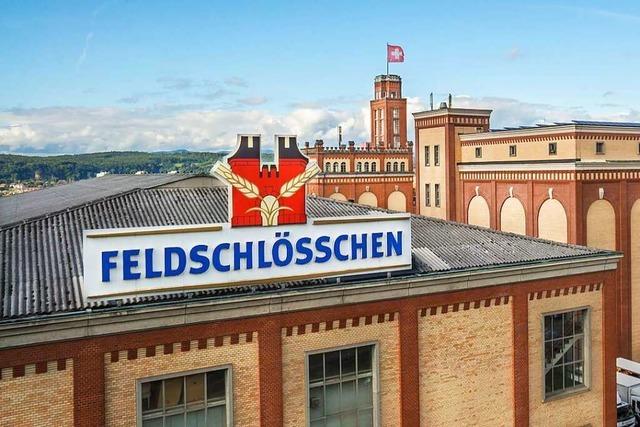 Die Brauerei Feldschlsschen in Rheinfelden/Schweiz verkauft 2022 mehr Bier