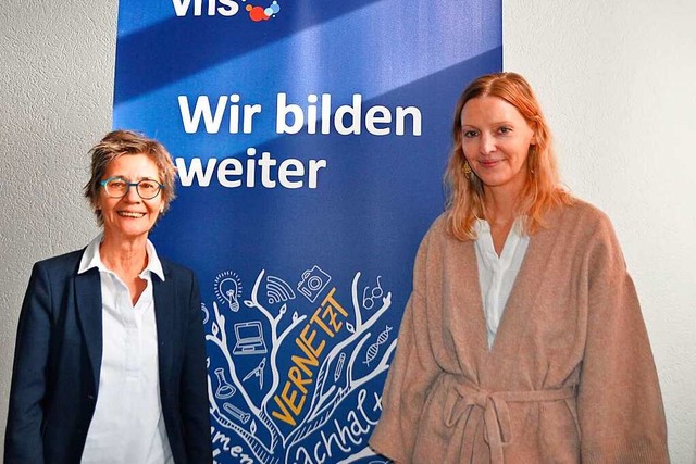 Hanna Hger (rechts) bernimmt mit dem...r, die nach 13 Jahren in Pension geht.  | Foto: Rainer Ruther