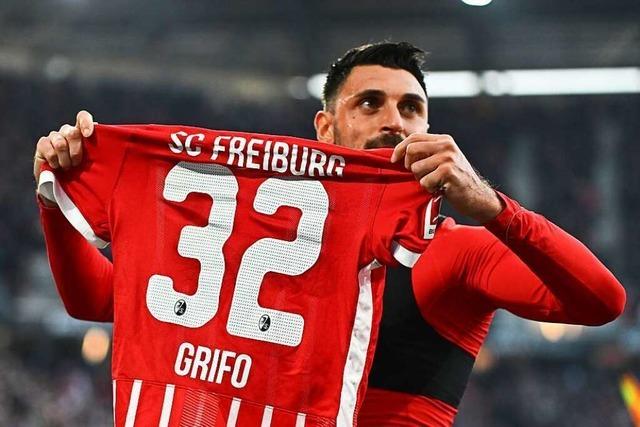 SC Freiburgs Grifo hei auf die Spiele gegen Turin