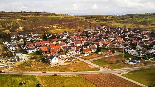 Im  Neubaugebiet Gssle sind zehn Baup...ren gegen Hchstgebot verkauft werden.  | Foto: Hubert Gemmert