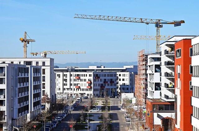 Gebaut wird auf dem Areal immer noch. Doch vieles ist lngst fix und fertig.  | Foto: Thomas Kunz