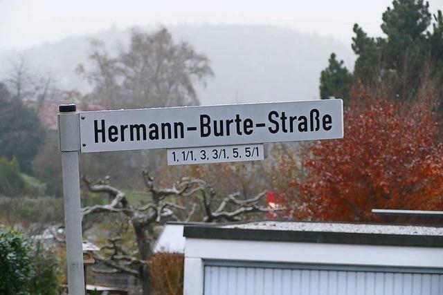 Die Burte-Strae und die Sutter-Strae in Kandern erhalten Zusatzschilder