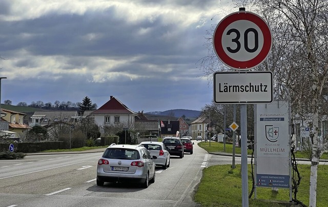 Weniger Verkehr durch Hgelheim bringt...er der Lrmschutz scheint verbessert.   | Foto: Alexander Huber