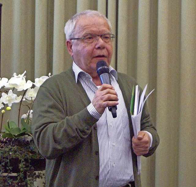 Ulrich Schroeter war mitunter auch Sprecher des Helferkreises Flchtlinge.  | Foto: Silke Hartenstein