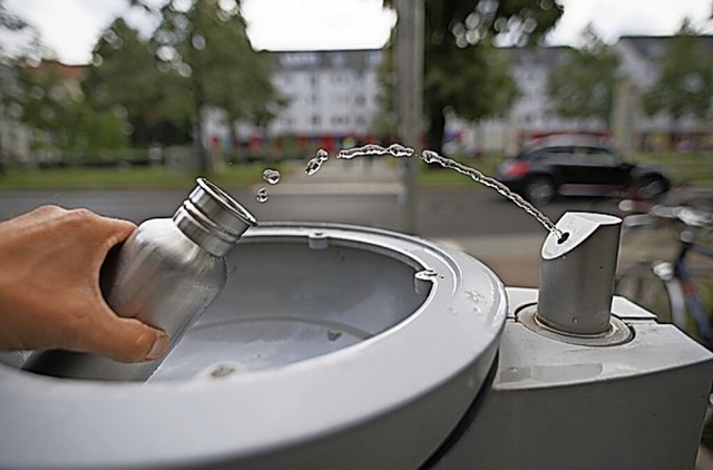 ffentlicher Trinkbrunnen  | Foto: Jrg Carstensen (dpa)