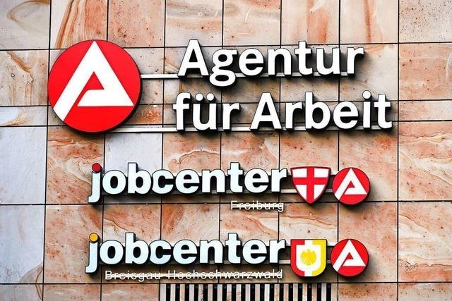 Die Arbeitslosenzahl im Bezirk der Agentur Freiburg ist leicht gesunken