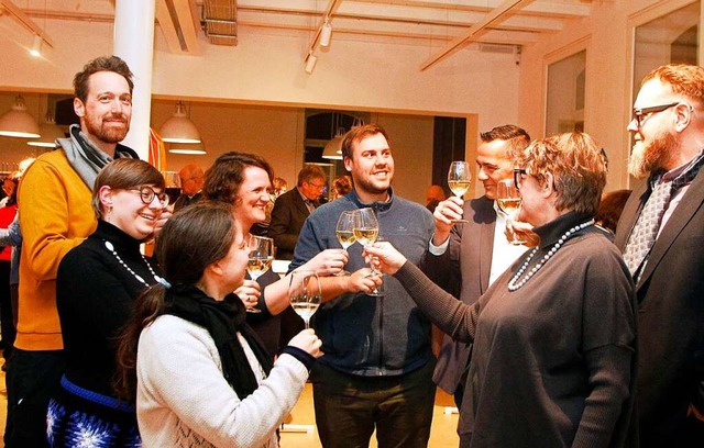 Vertreterinnen und Vertreter von Museum, Stadt und Förderverein haben gefeiert. | Foto: Heidi Fößel Vertreterinnen und Vertreter von Museum, Stadt und Förderverein haben gefeiert. | Foto: Heidi Fößel