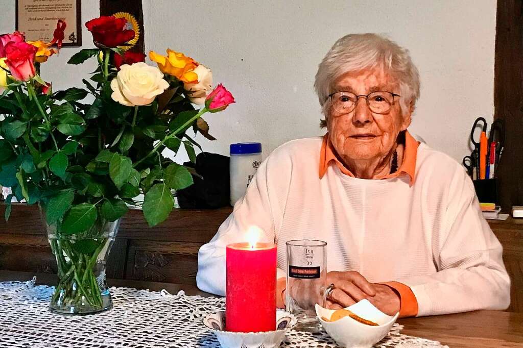 Die älteste Oberriederin "Liesel" Feiert Ihren 100. Geburtstag ...