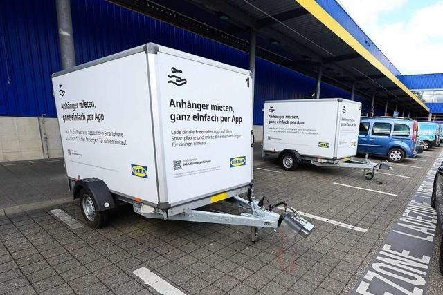 Ein dnisches Unternehmen verleiht nun auch Auto-Anhnger in Freiburg