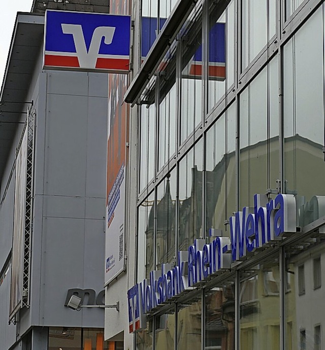 Die Volksbank in Bad Sckingen  | Foto: David Pister