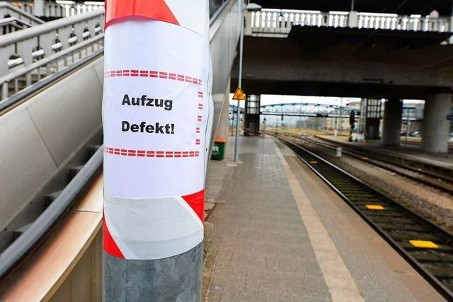 Der Freiburger Hauptbahnhof knnte bald barrierefrei werden