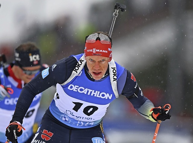 Roman Rees sprintete beim Weltcup in Nove Mesto auf Rang acht.   | Foto: Hendrik Schmidt (dpa)
