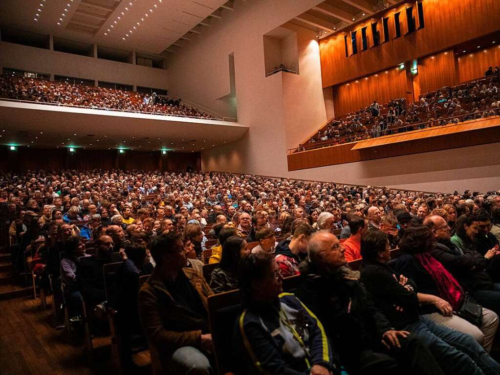 Helge Schneider im fast ausverkauften Konzerthaus in Freiburg