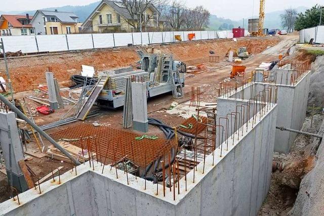 Grobaustelle in Stegen: So entsteht das Begegnungshaus